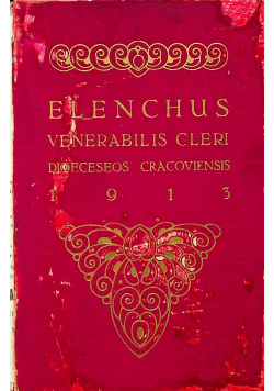 Elenchus Venerabilis Cleri 1913 r.