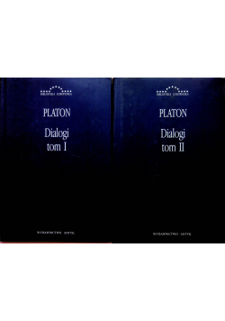 Platon Dialogi 2 Tomy