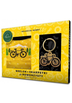 Zestaw brelok + skarpetki dla rowerzysty