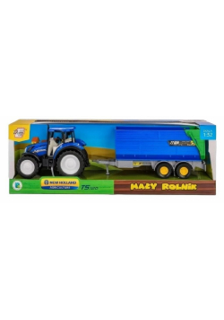 Traktor New Holland T5 z przyczepą wywrotką 1:32