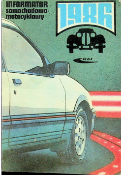Informator samochodowo motocyklowy 1987