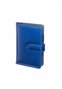 Notes A6 magnetyczny kratka niebieski N45B-60