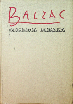 Balzac  Komedia ludzka Tom III