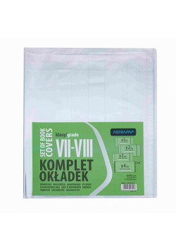 Paczka okładek uniwersalnych Astrapap do klas VII-VIII