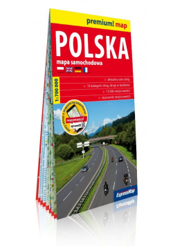 Polska mapa samochodowa 1:700 000