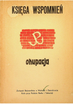 Księga wspomnień Okupacja