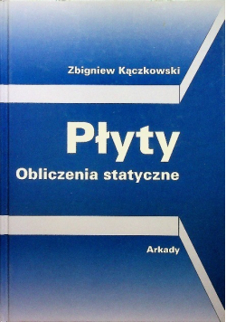 Płyty obliczenia statyczne