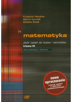 Matematyka 3: Zbiór zadań