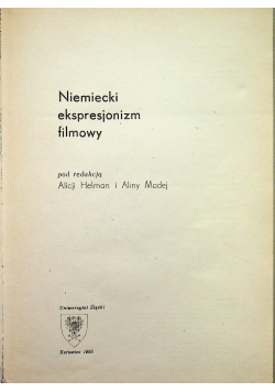 Niemiecki ekspresjonizm filmowy