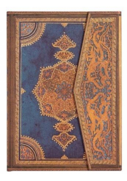 Notatnik linia Safavid Indigo midi