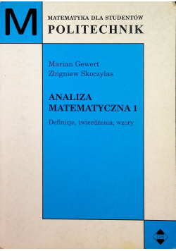 Analiza matematyczna 1