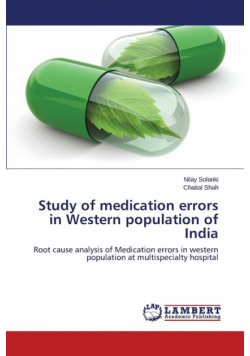 Study of Medication Errors in Western Population of India