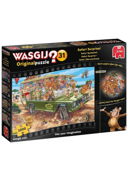 Puzzle 1000 Wasgij Niespodziankana safari G3