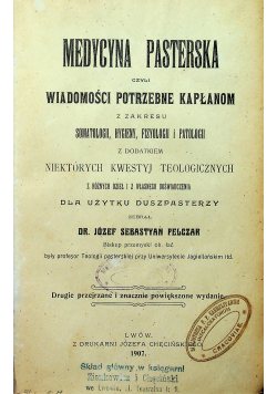 Medycyna Pasterska 1907r