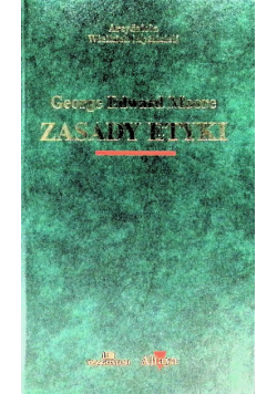 Moore Zasady etyki