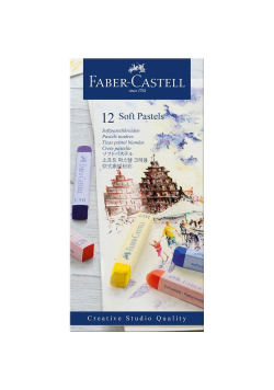 Pastele suche CS 12 kolorów FABER CASTELL