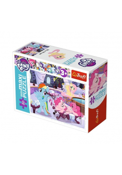 Puzzle 20 miniMaxi Wesoły dzień kucyków 2 TREFL