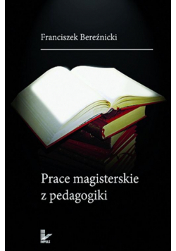 Prace magisterskie z pedagogiki