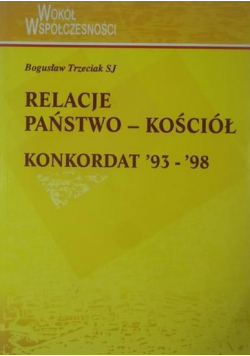 Relacje państwo-Kościół Konkordat '93-'98