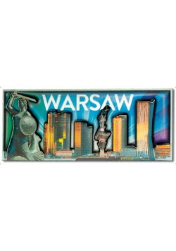 Magnes I love Poland Warszawa ILP-MAG-C-WAR-03