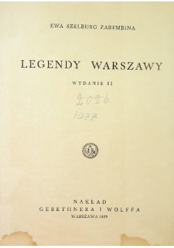 Legendy Warszawy 1939 r.
