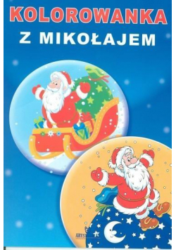 Kolorowanka z Mikołajem