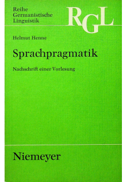 Sprachpragmatik