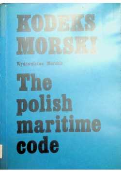 Kodeks morski  The polish maritime code
