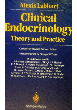 Clinical Endocrinology. Theory and Practice