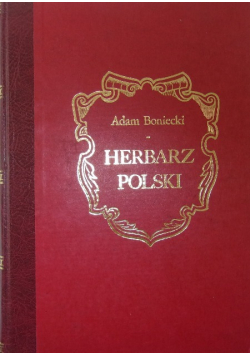 Herbarz polski Tom 2 reprint z 1900 r.