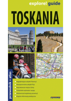Toskania 2 w 1 przewodnik +atlas