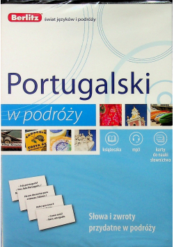 Portugalski w podróży 3 w 1 plus CD nowa