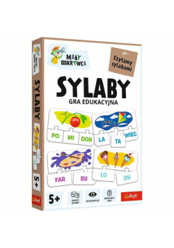 Gra Sylaby Mały odkrywca rodzina treflików 02813