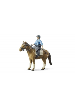 Figurka policjanta na koniu