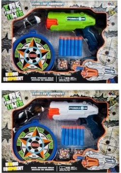 Pistolet na strzałki z akcesoriami