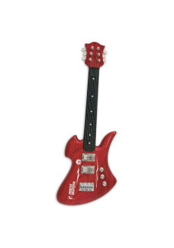 Gitara rockowa czerwona