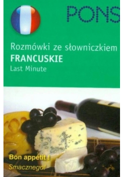 Pons rozmówki ze słowniczkiem francuskie