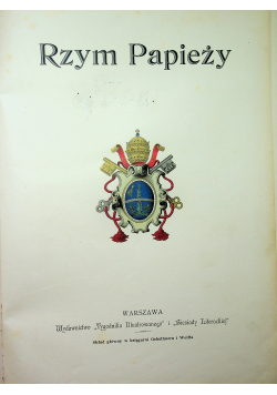 Rzym papieży ok 1896 r