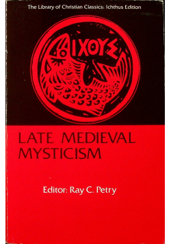 Late Medieval Mysticism
