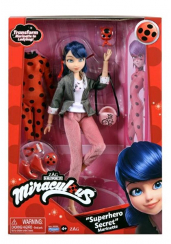 Miraculous: Lalka Marinette i strój Biedronki