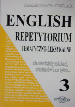 English Repetytorium Tematyczno- Leksykalne