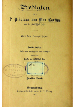 Kanzelreden de la Roche 1839 r