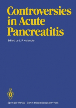 Controversies in Acute Pancreatitis