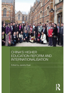 China's Higher Education Reform and Internationalisation