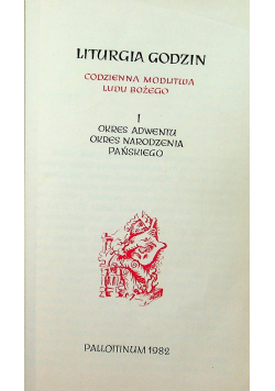 Liturgia Godzin I