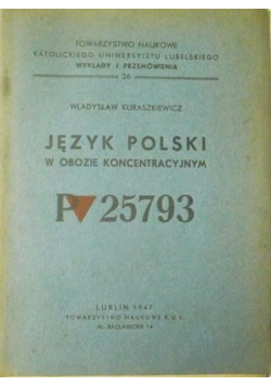 Język polski w obozie koncentracyjnym 1947 r