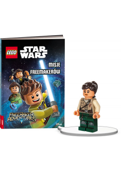 Książka do czytania Lego Star Wars Misje Freemakerów + minifigurka