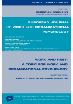 Work and Rest