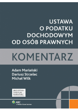 Ustawa o podatku dochodowym od osób prawnych