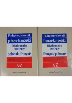 Podręczny słownik polsko francuski / Podręczny słownik francusko polski